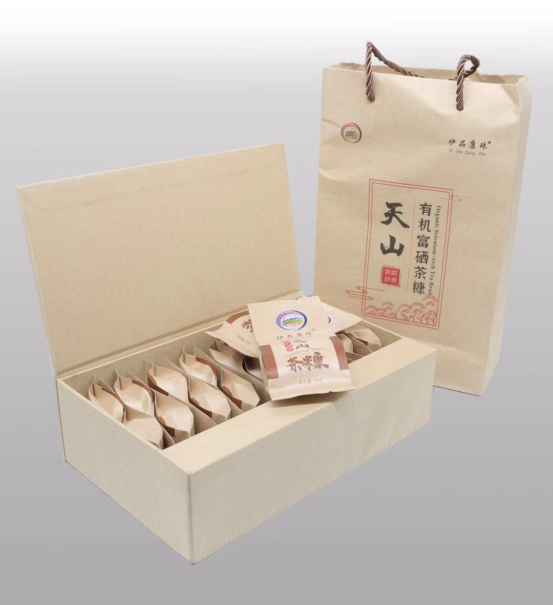 天山有机富硒茶糠